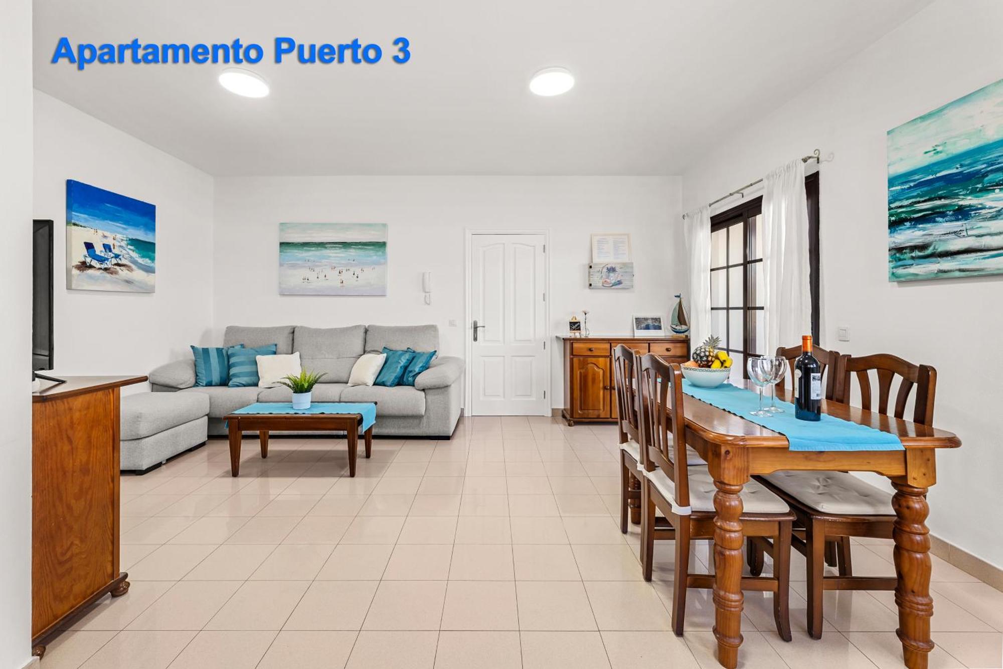 Apartamentos Puerto 1, 2 Y 3 بلايا بلانكا الغرفة الصورة