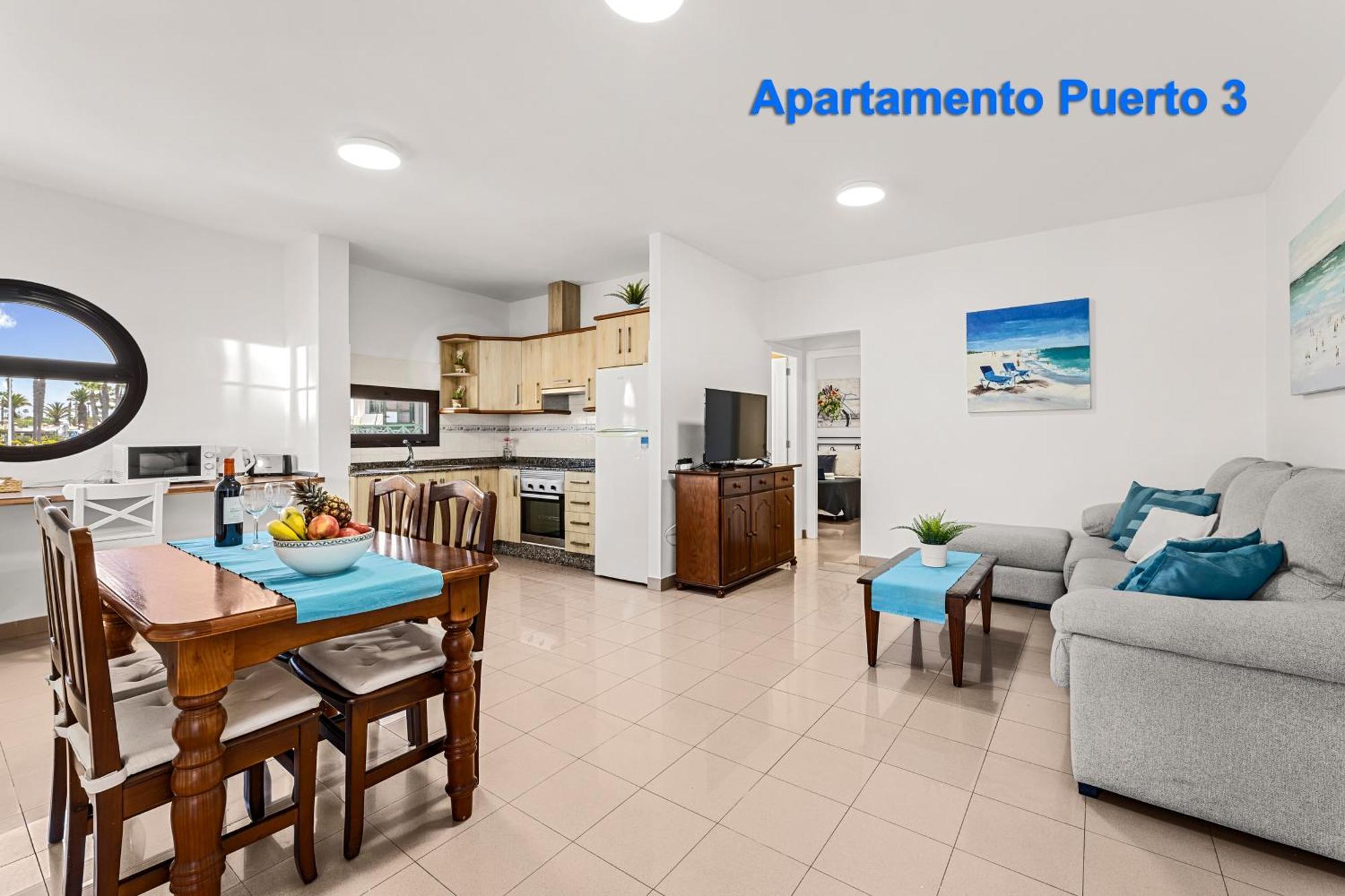 Apartamentos Puerto 1, 2 Y 3 بلايا بلانكا الغرفة الصورة